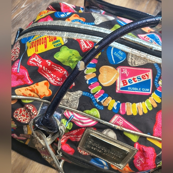 Betsey Johnson Vintage Candy-Themed Travel Bag - Picture 6 of 16